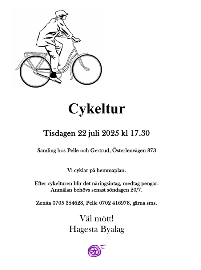 Cykeltur 2025